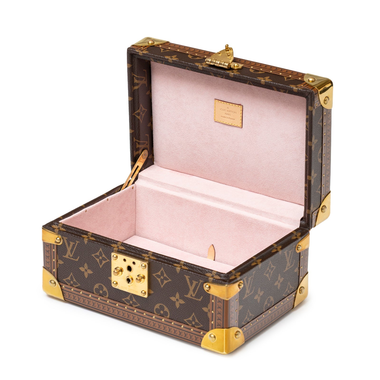 Louis Vuitton Coffret Trésor 24 Monogram/Pink Gold Hardware