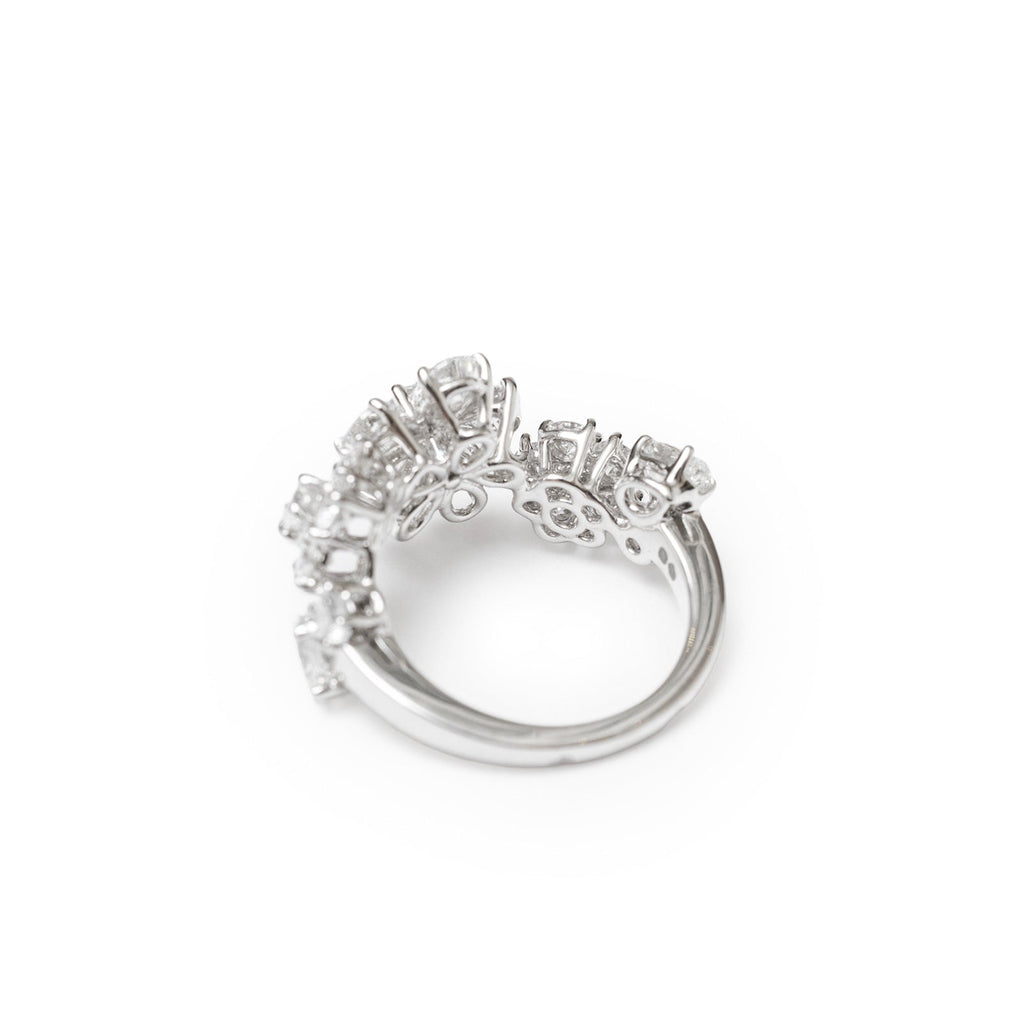 Van Cleef & Arpels Folie des Prés Ring 18K White Gold/Diamond