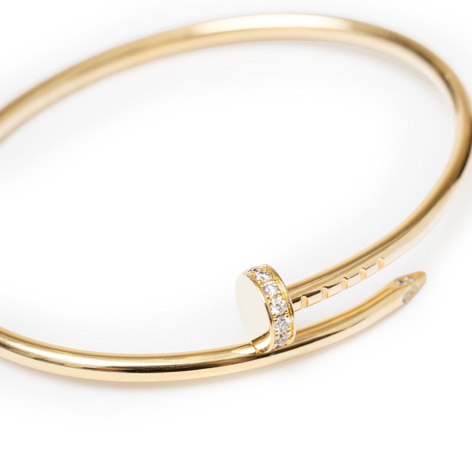 Cartier Juste un Clou bracelet Small Model Yellow Gold/Diamonds