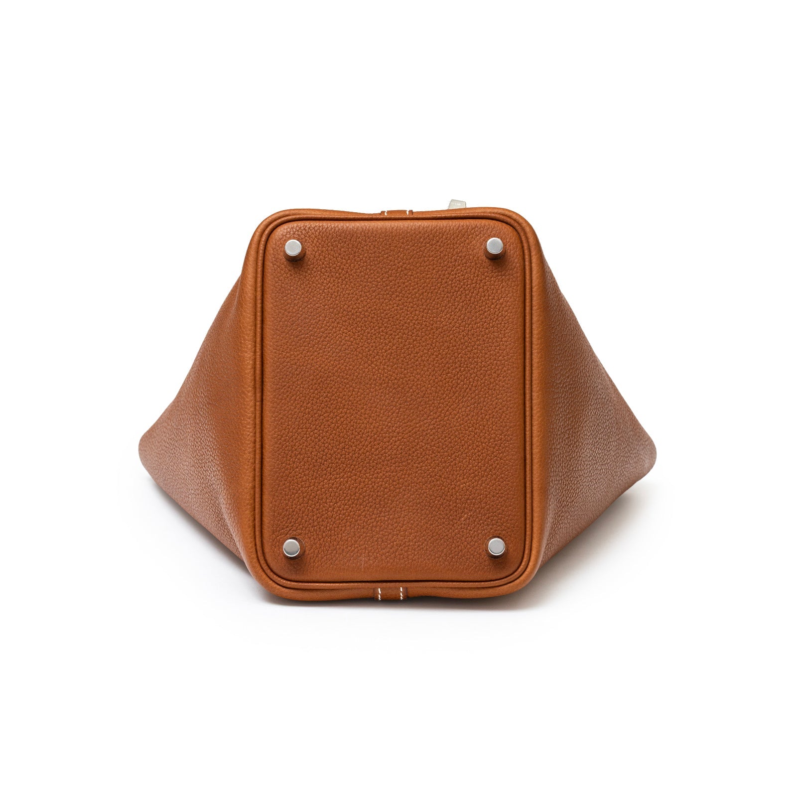 Hermès Picotin 18 Fauve Barenia Faubourg Palladium Hardware