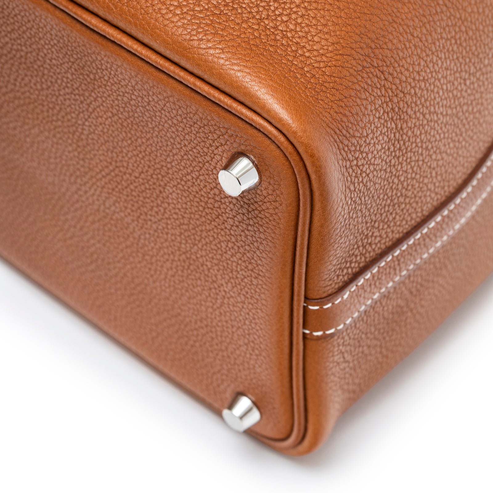 Hermès Picotin 18 Fauve Barenia Faubourg Palladium Hardware