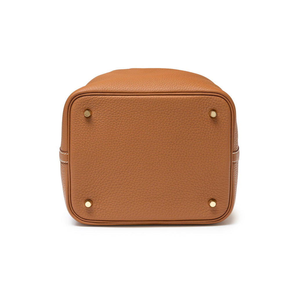 Hermès Picotin 22 Gold Clemence Gold Hardware