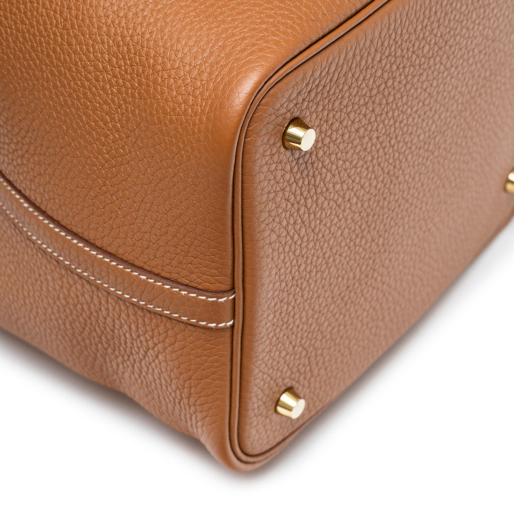 Hermès Picotin 22 Gold Clemence Gold Hardware
