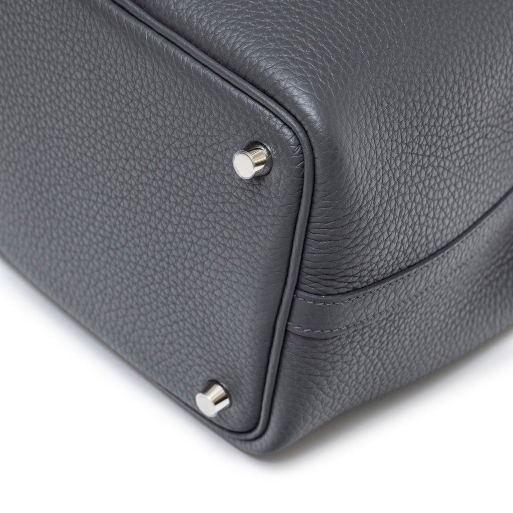 Hermès Picotin 18 Ardosie Clemence Palladium Hardware