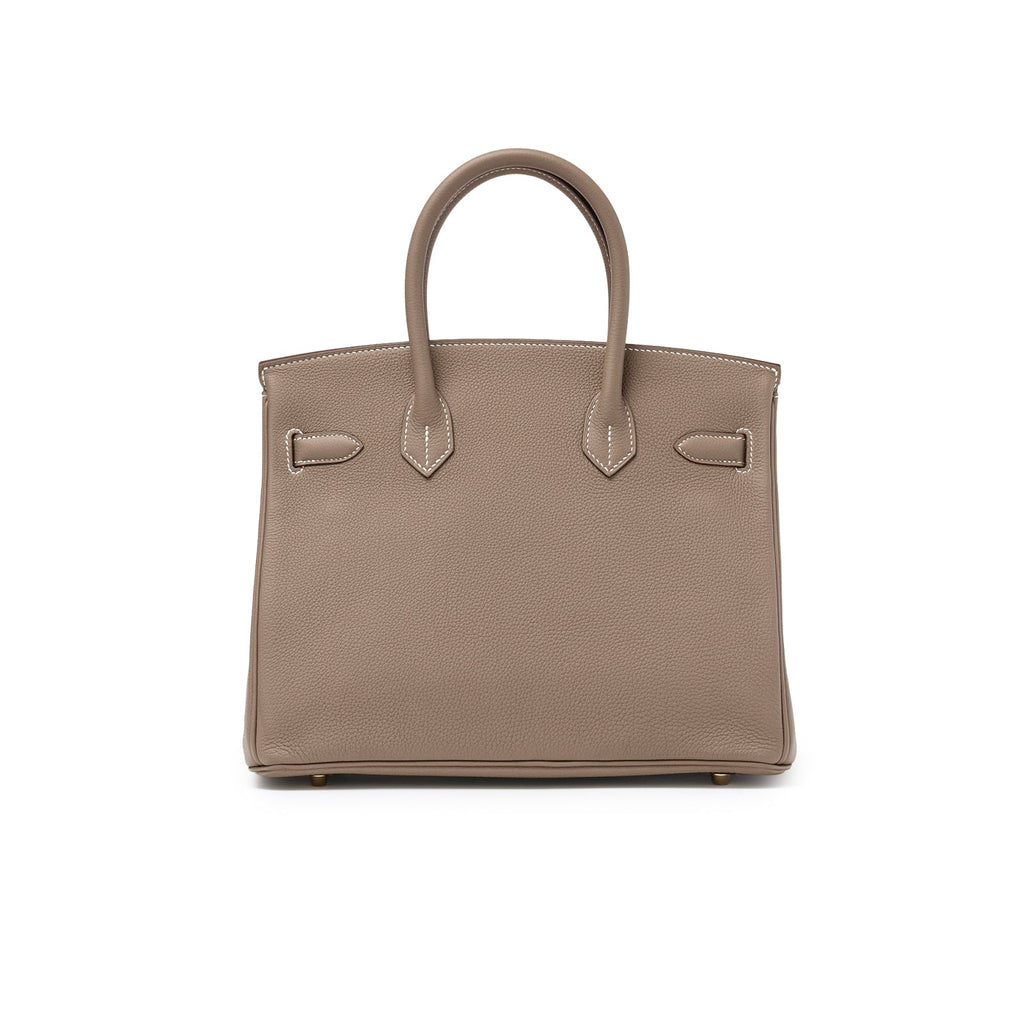 Hermès Birkin 30 Etoupe Togo Gold Hardware