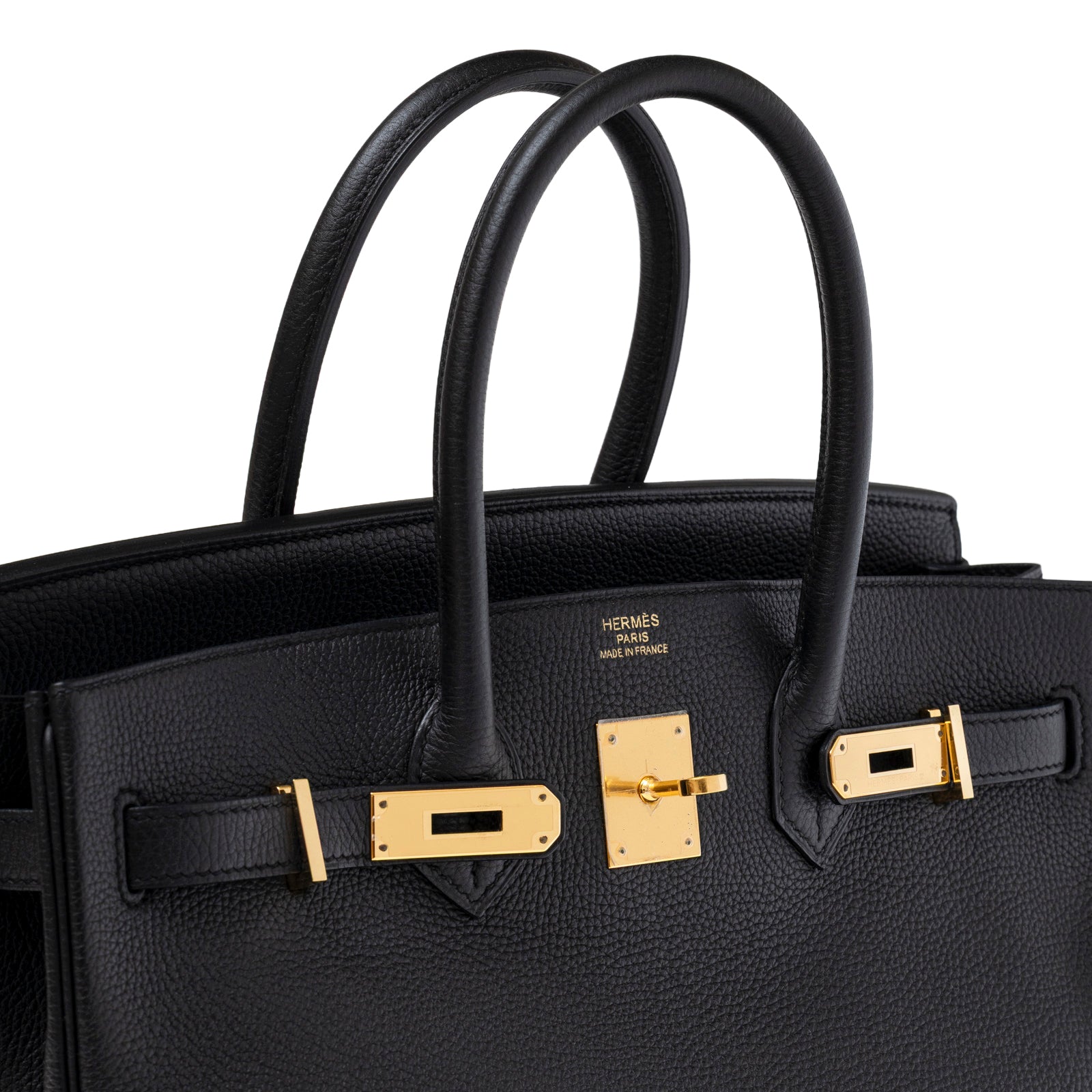 Hermès Birkin 35 Black Togo Gold Hardware