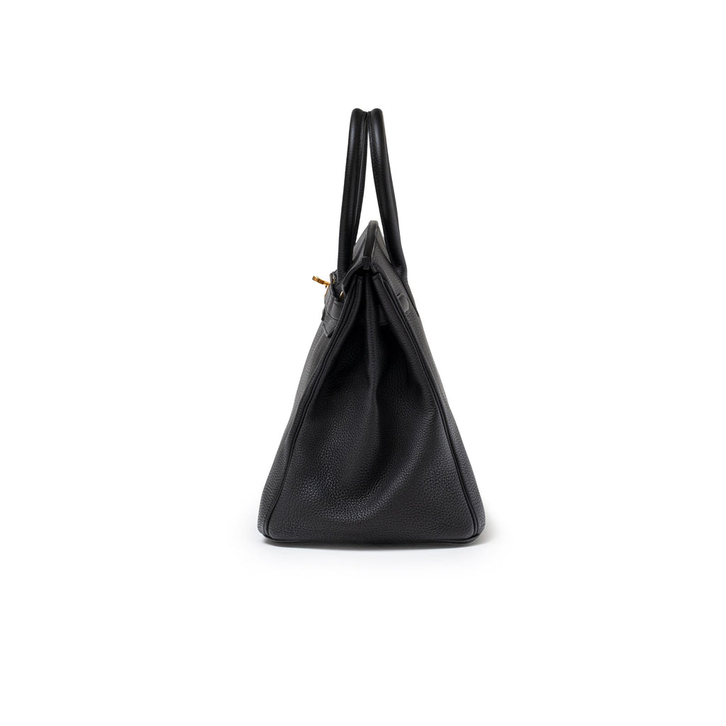 Hermès Birkin 35 Black Togo Gold Hardware