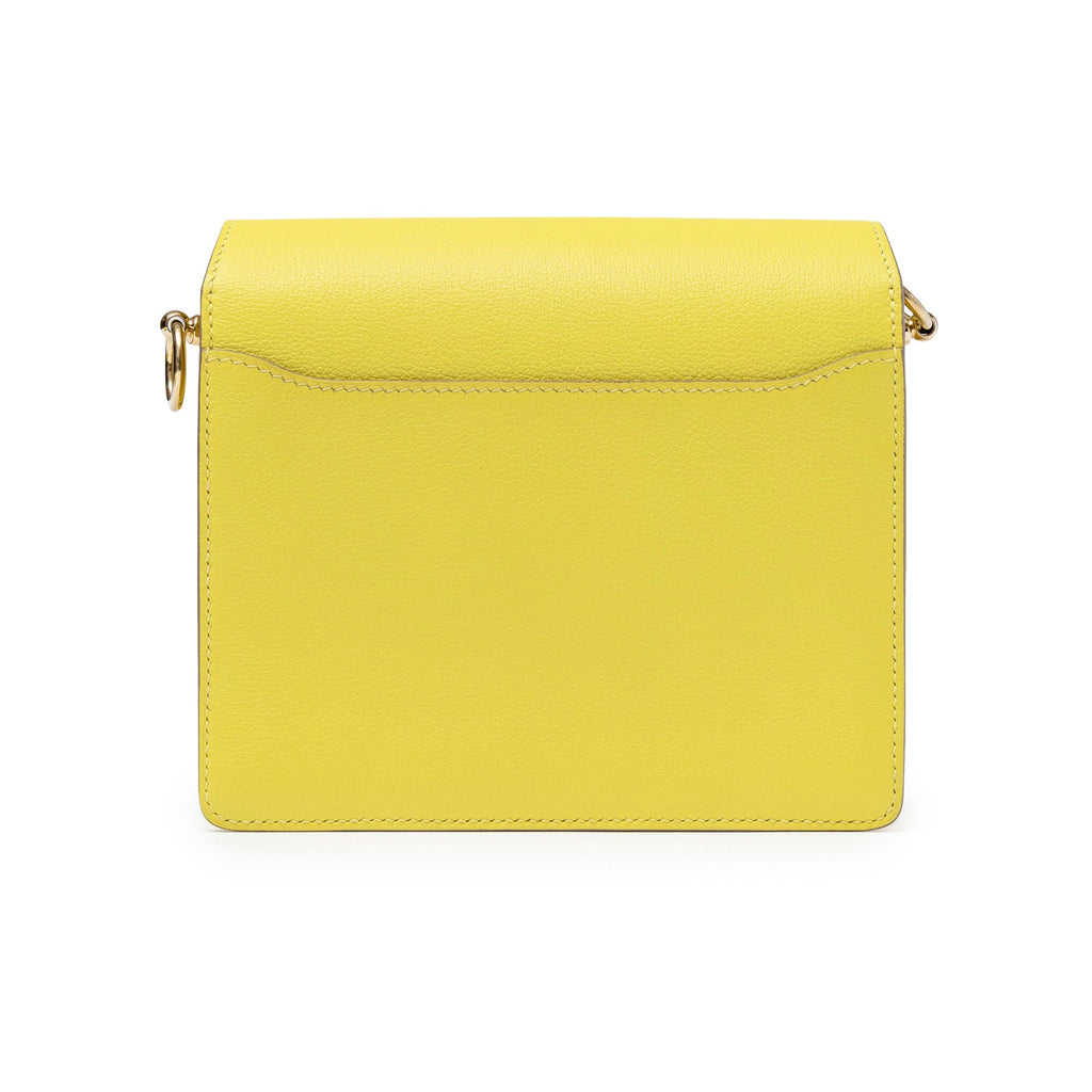 Hermès Mini Roulis Lime Evercolor Permabrass Hardware