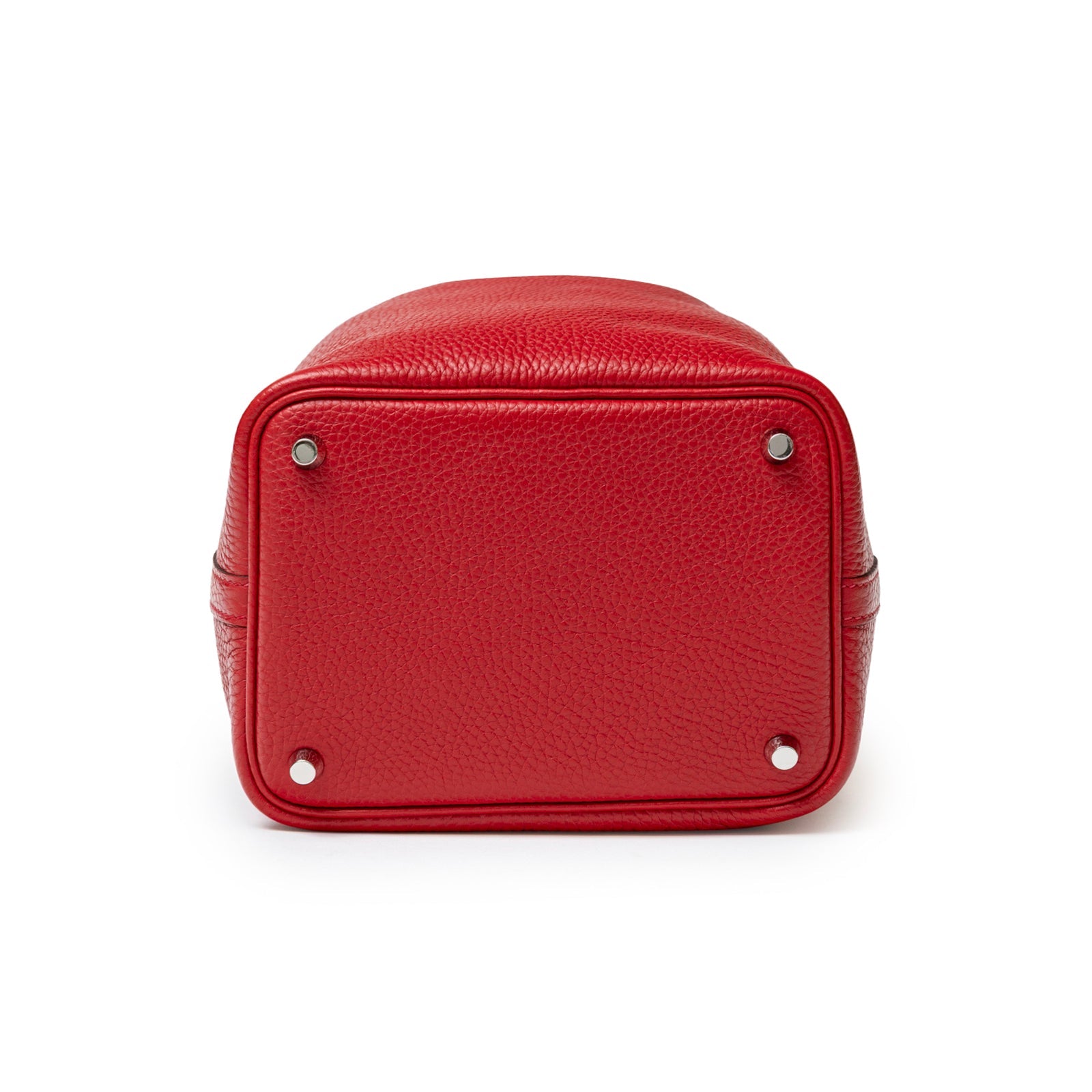 Hermès Picotin 18 Rouge Casaque Clemence Palladium Hardware