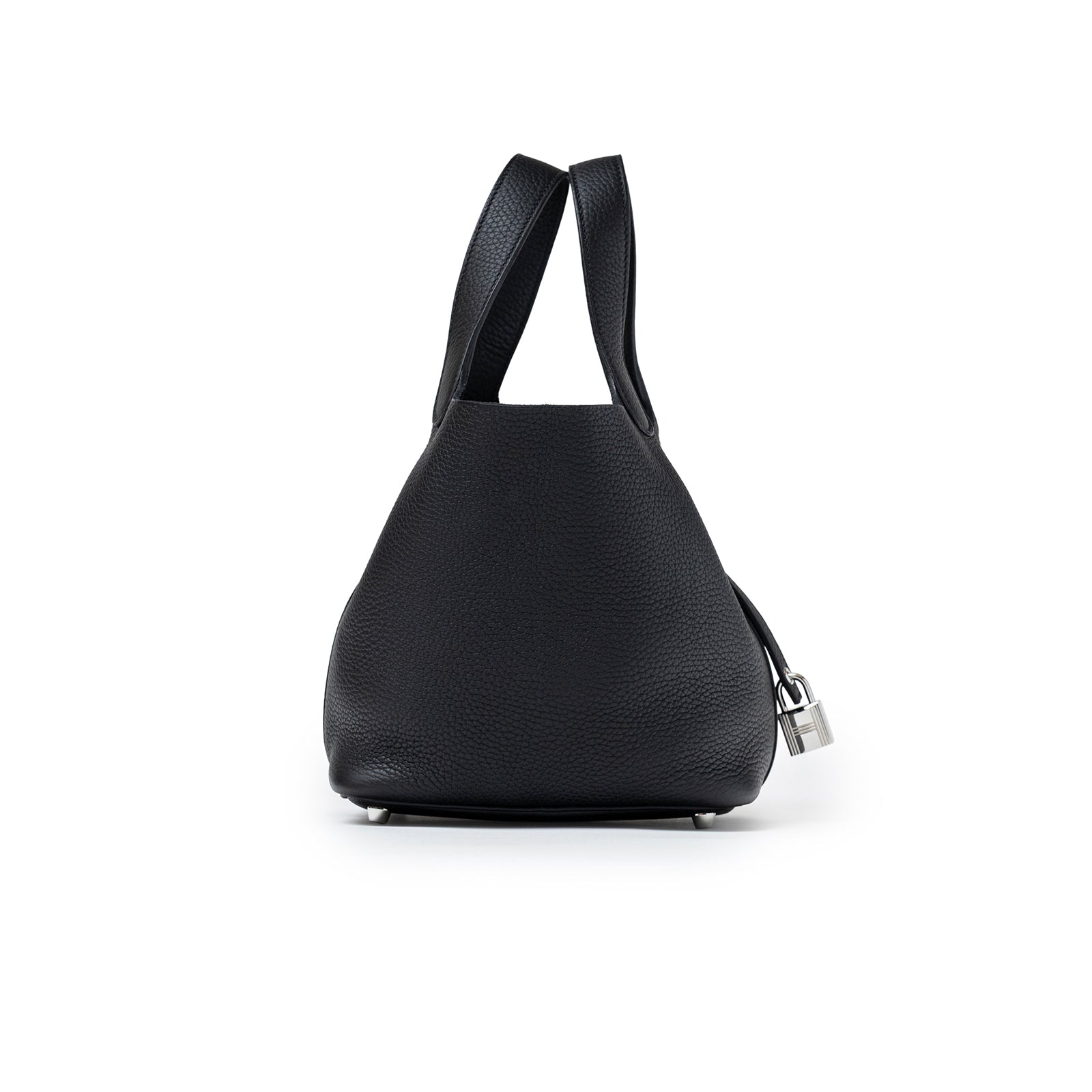 Hermès Picotin 18 Black Clemence Palladium Hardware