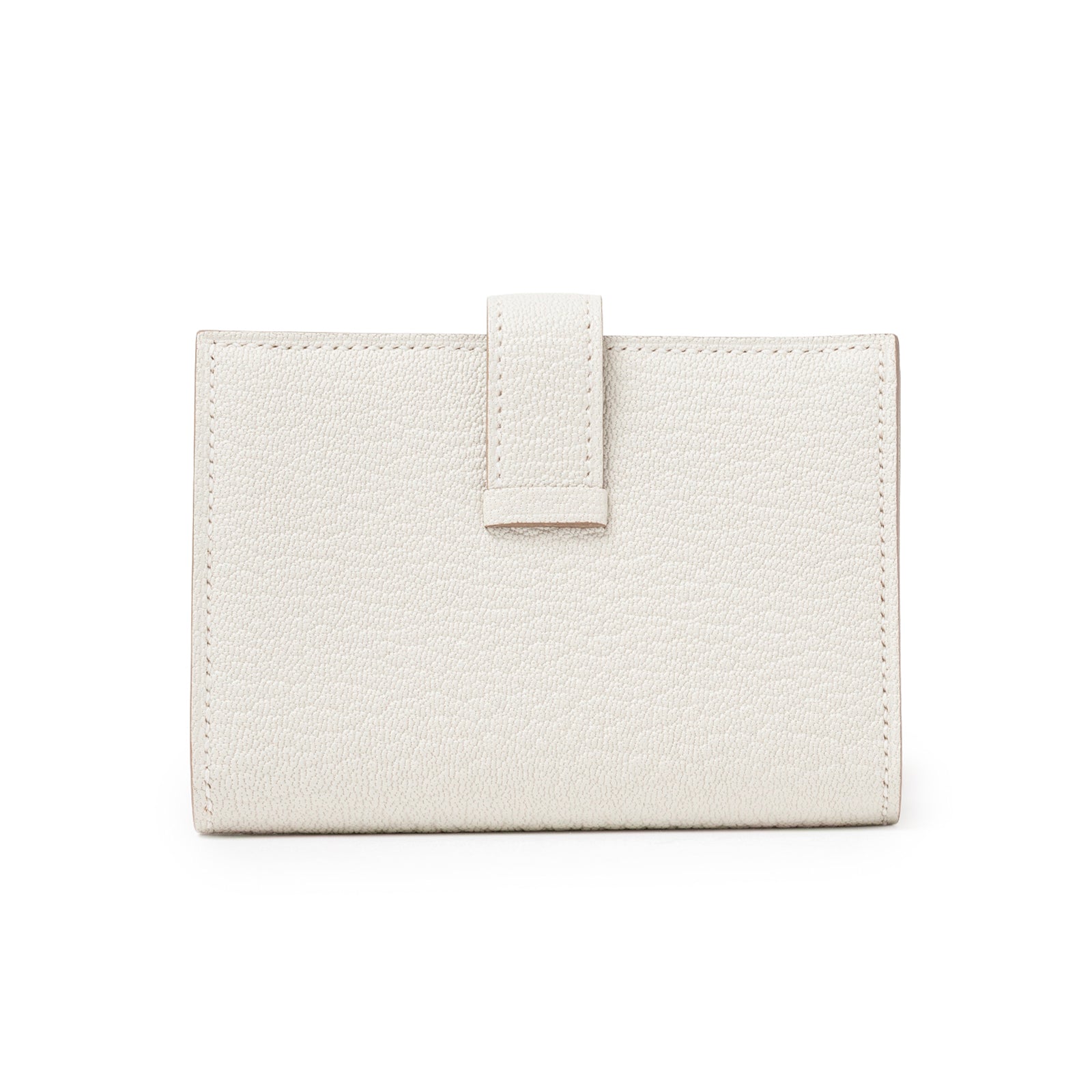 Hermès Mini Bearn Wallet Beton Chevre Mysore Gold Hardware