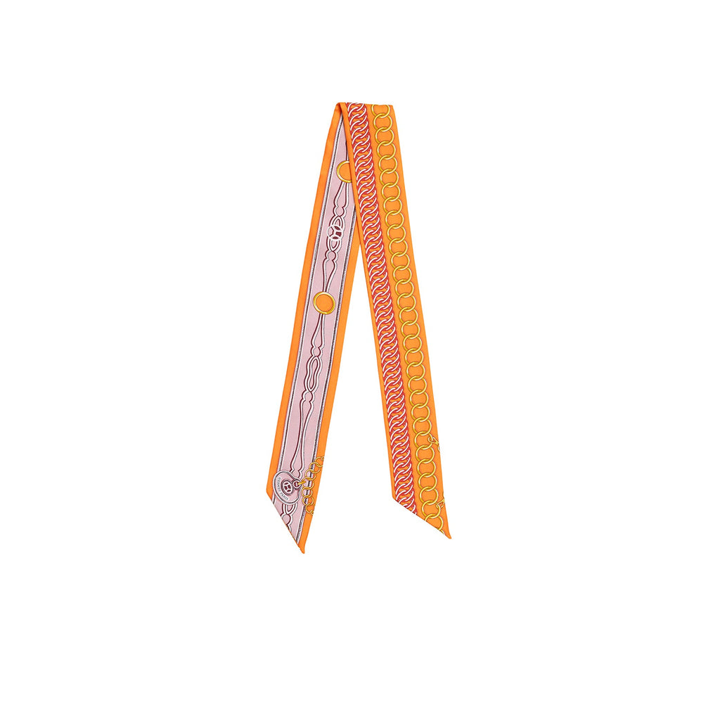 Hermès Twilly Maillons Orange/Rose/Multi
