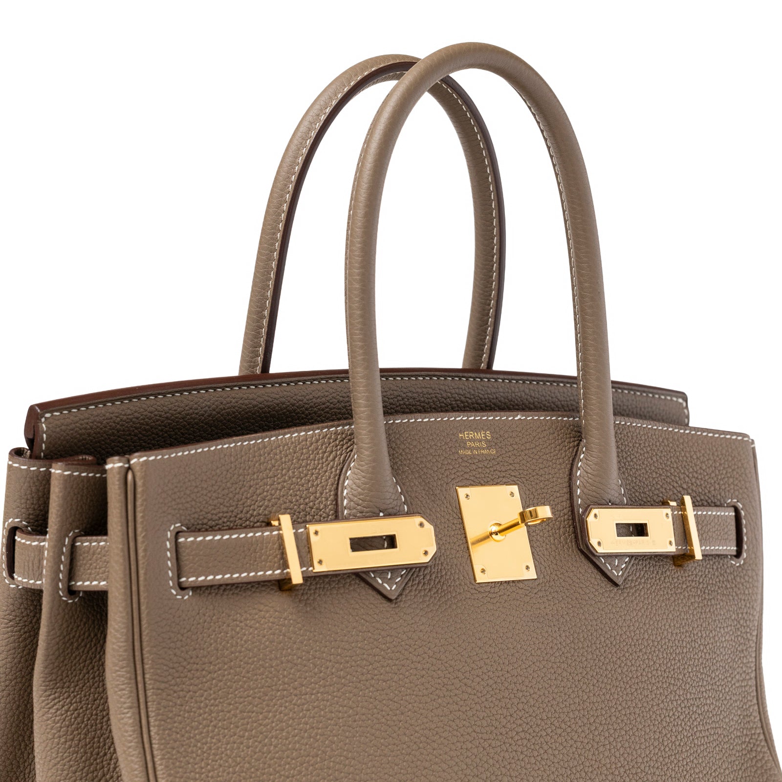 Hermès Birkin 30 Etoupe Togo Gold Hardware