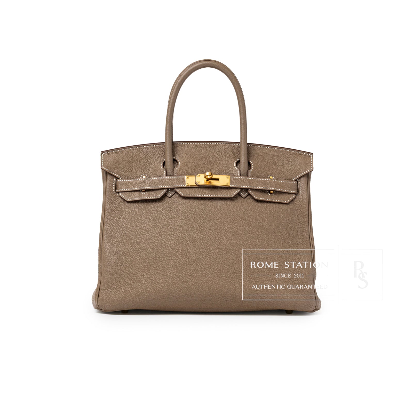Hermès Birkin 30 Etoupe Togo Gold Hardware