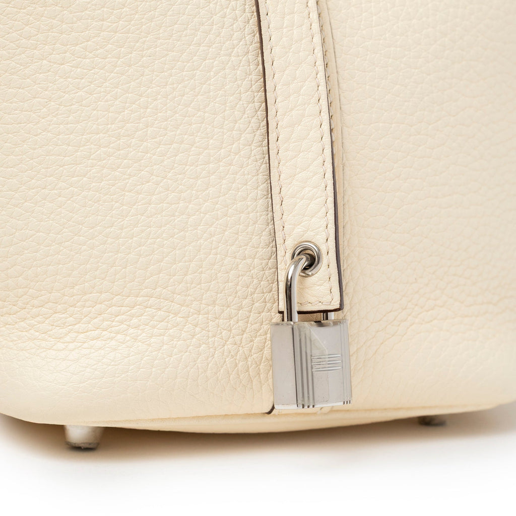 Hermès Picotin 18 Nata Clemence Palladium Hardware