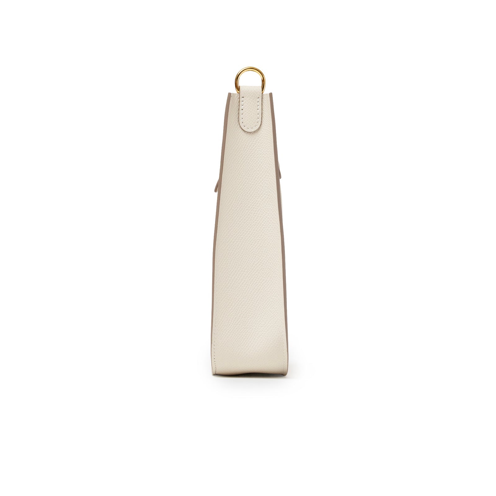 Hermès Mini Evelyne Sellier Craie Epsom Gold Hardware