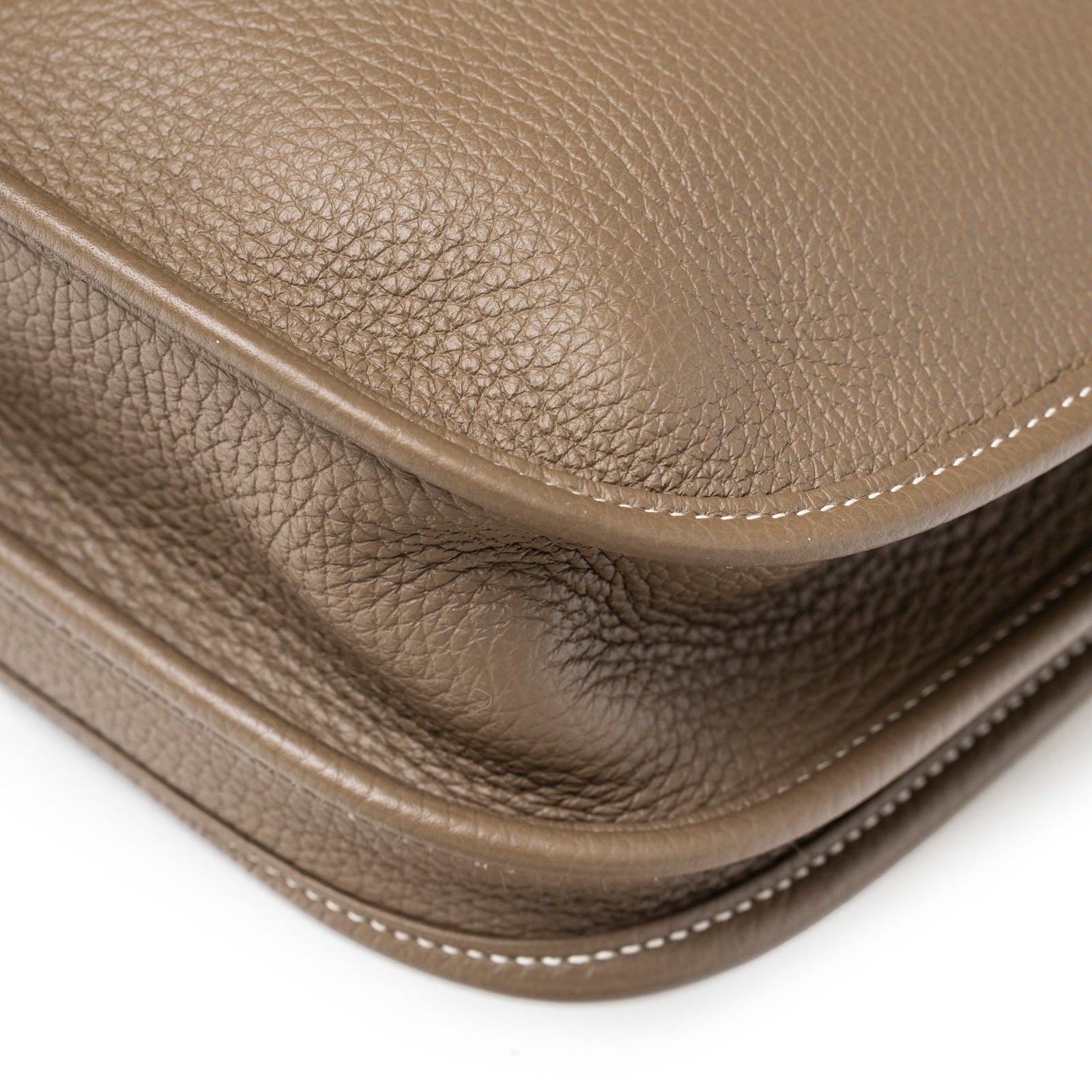 Hermès Evelyne PM 29 Etoupe Clemence Palladium Hardware