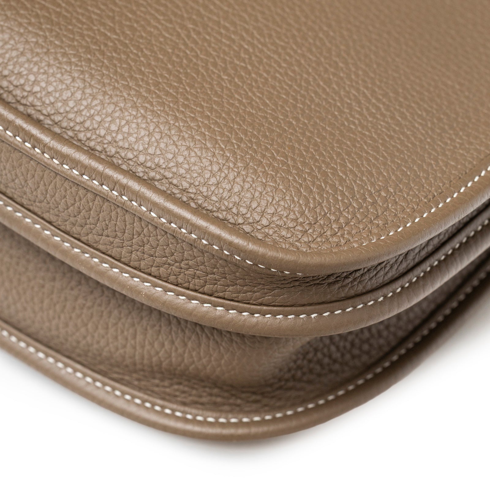 Hermès Evelyne PM 29 Etoupe Clemence Palladium Hardware