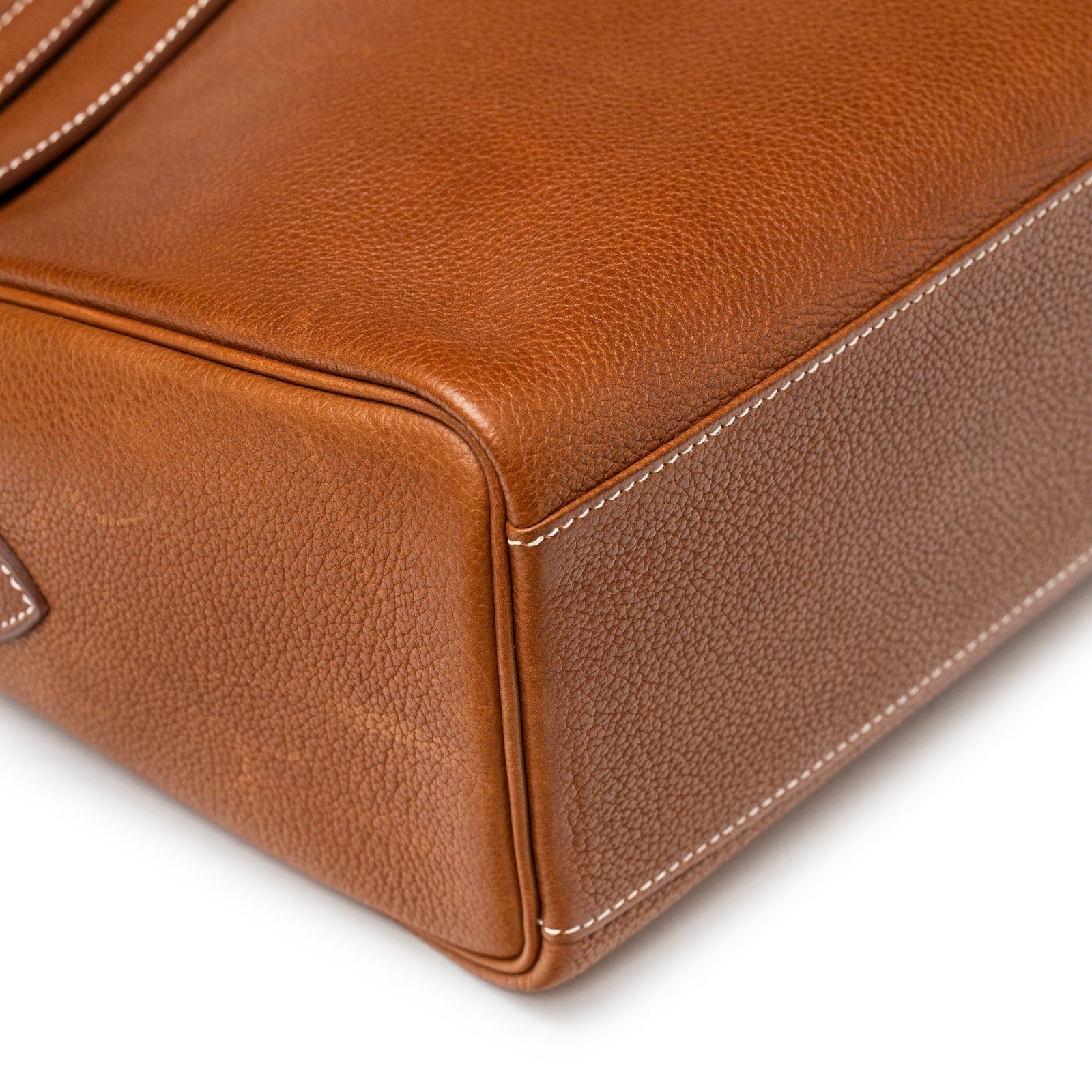 Hermès Kelly Messenger GM Fauve Barenia Faubourg Palladium Hardware