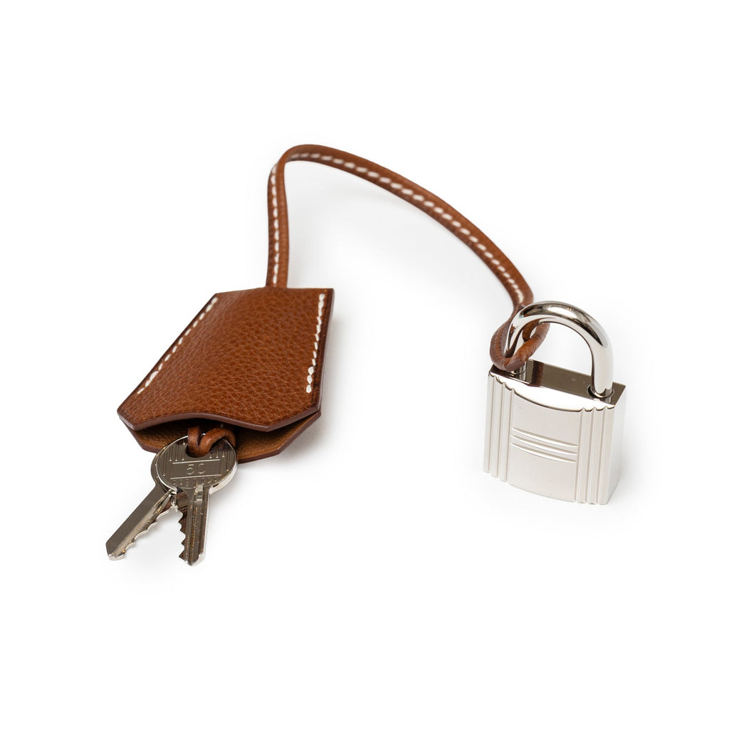 Hermès Kelly Messenger GM Fauve Barenia Faubourg Palladium Hardware