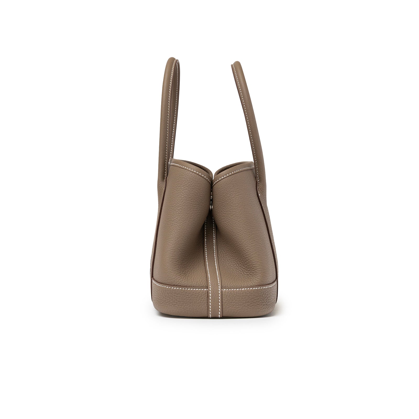 Hermès Mini Garden Party Neo 23 Etoupe Negonda Palladium Hardware