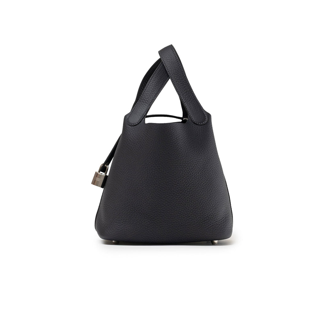 Hermès Picotin 18 Plomb Clemence Palladium Hardware