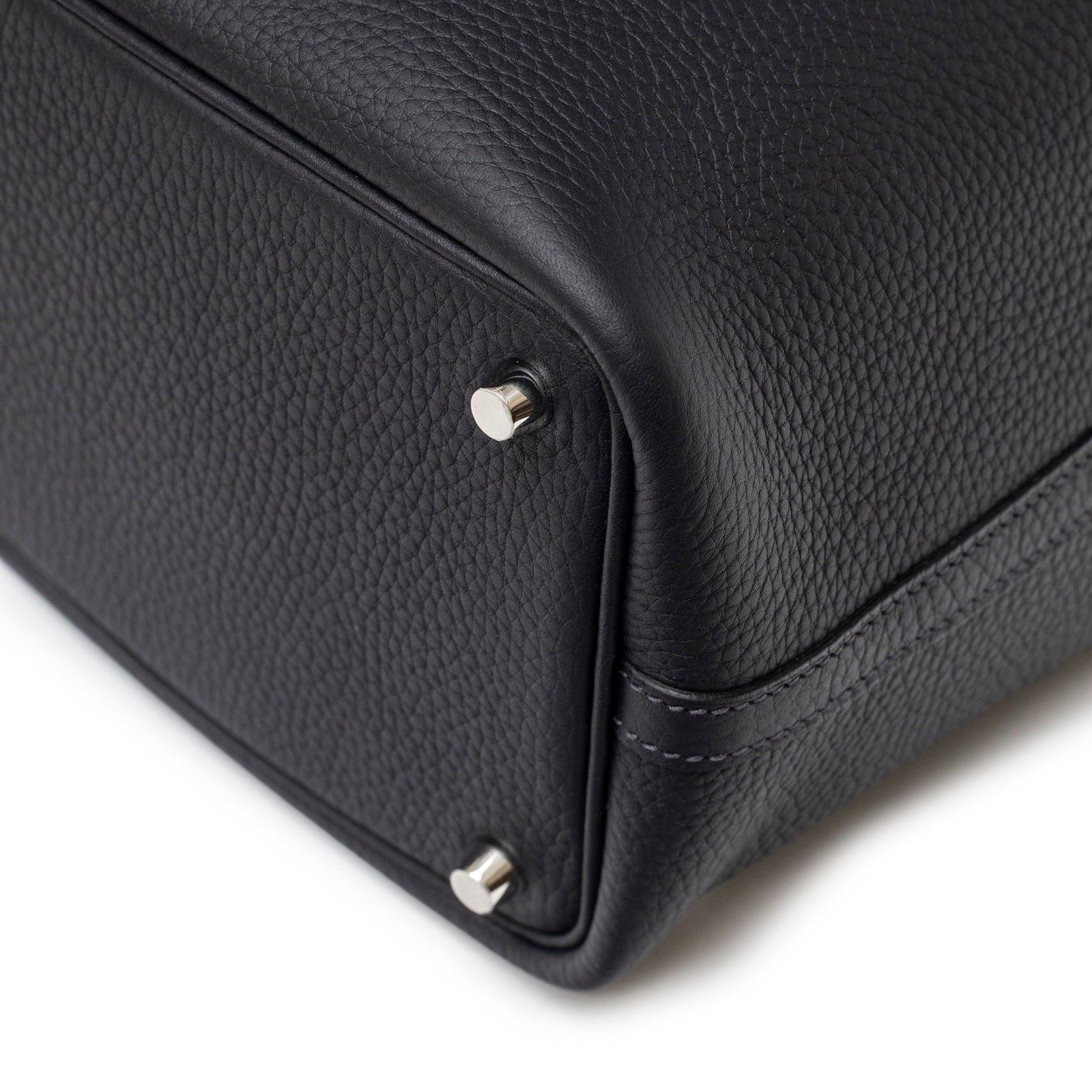 Hermès Picotin 18 Plomb Clemence Palladium Hardware