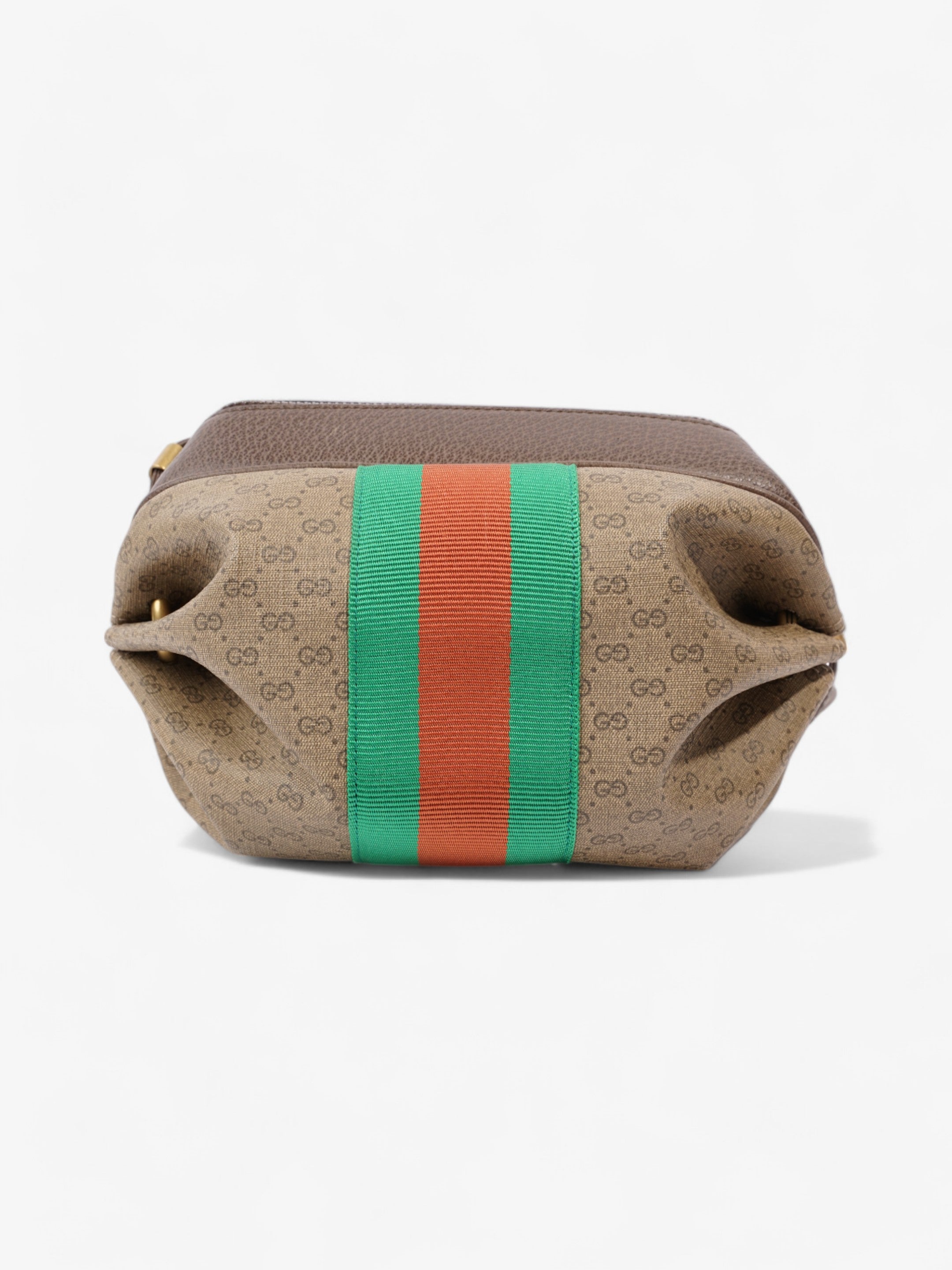 Gucci Web Butterfly New Candy Vintage GG Supreme / Green / Red Coated Canvas Mini