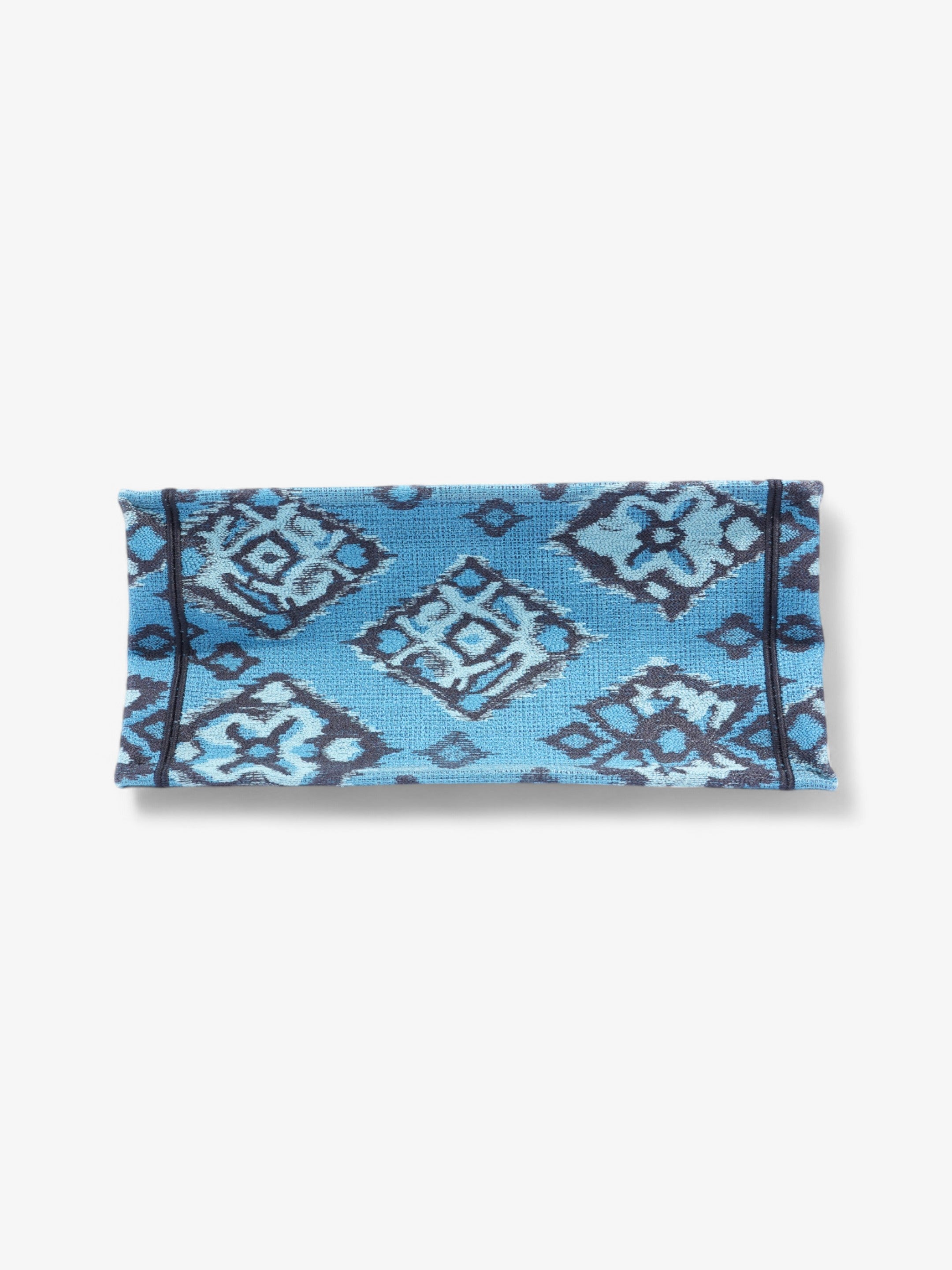 Christian Dior Book Tote Blue / Paisley Multicolour Canvas Medium