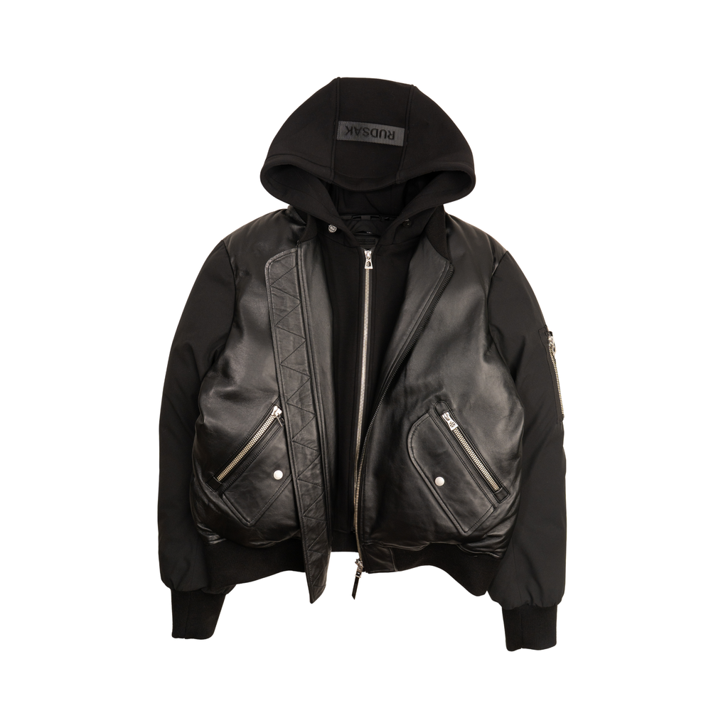 Rudsak Hybrid Down Bomber Jacket - Men's M