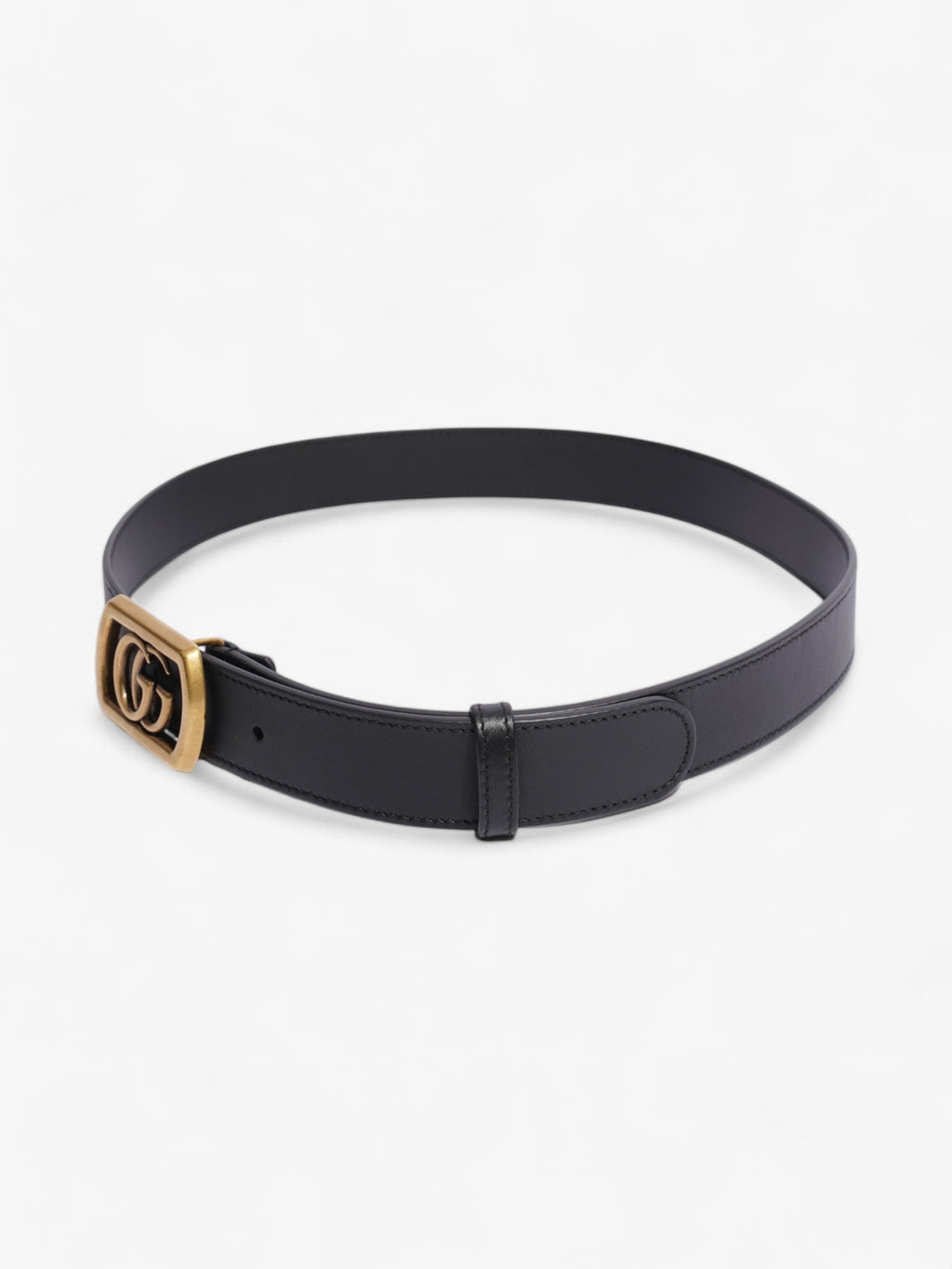 Gucci Marmont Belt Black / Gold 80cm 32"