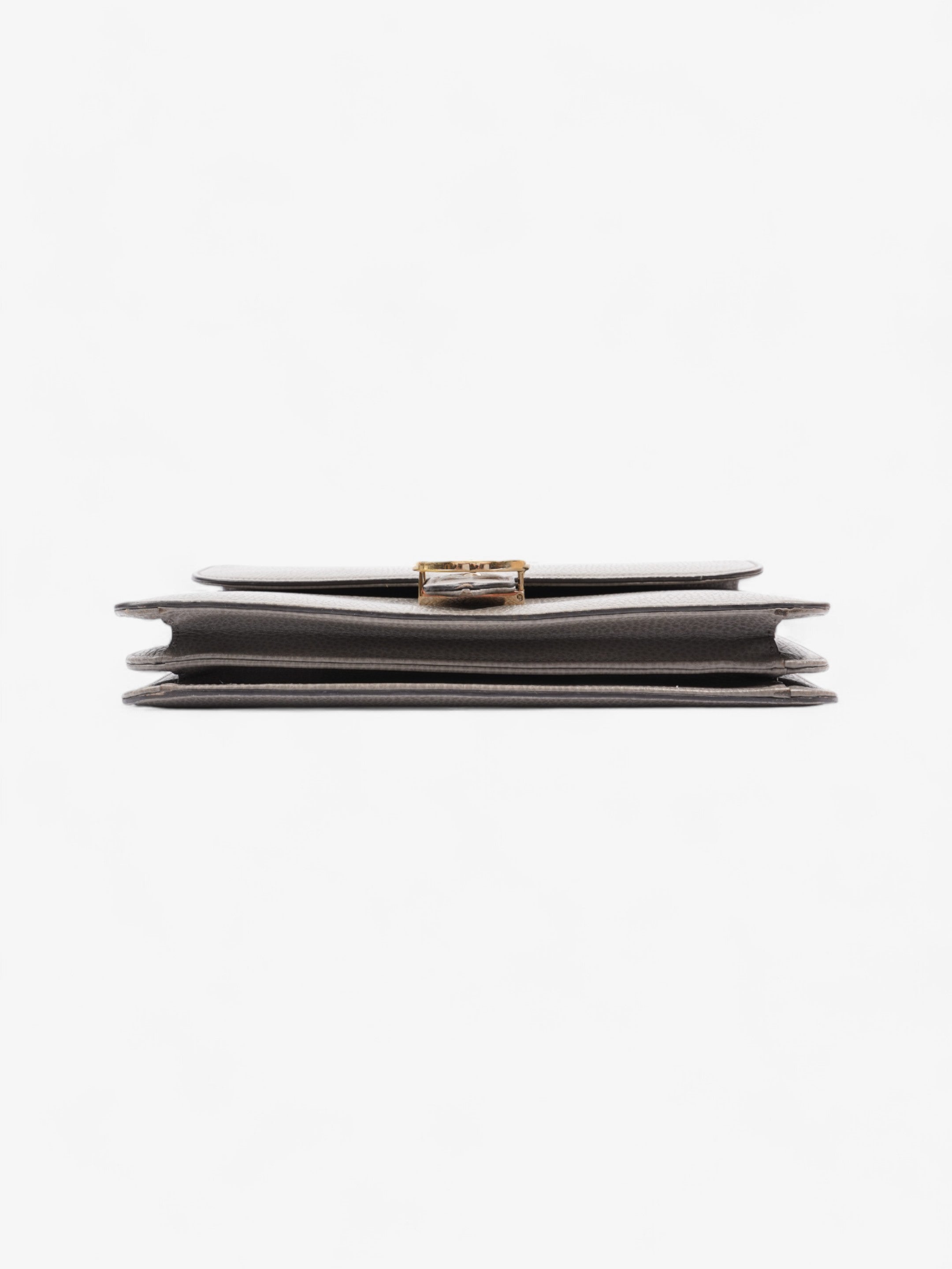 Gucci Interlocking GG Chain Grey Calfskin Leather