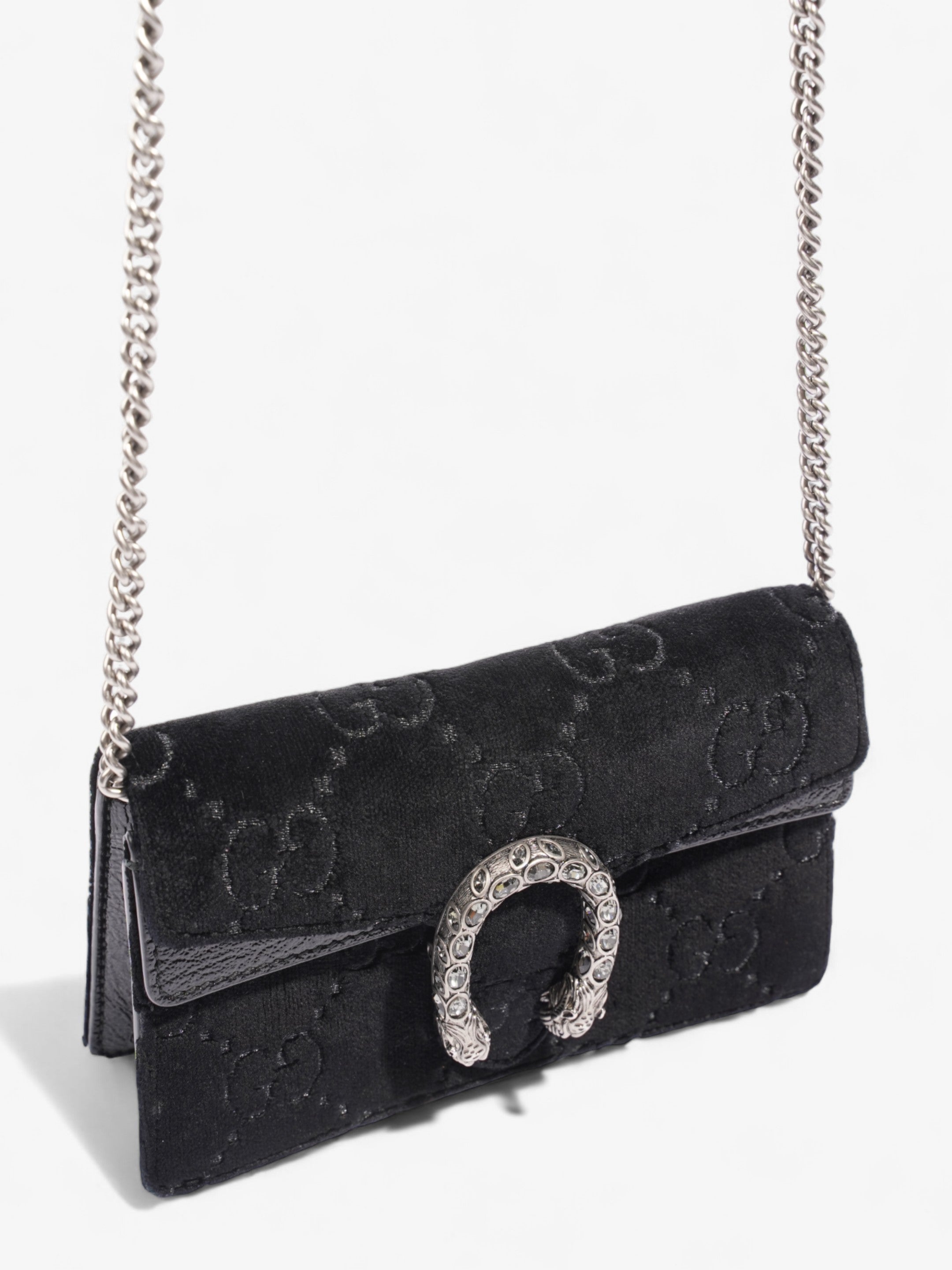 Gucci Dionysus Black Velvet Super Mini