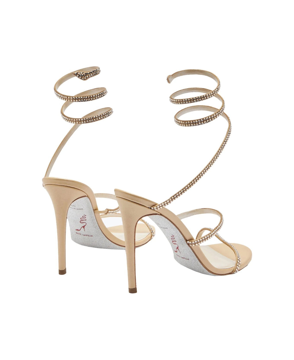 RENE CAOVILLA CLEO JEWELED HEELS