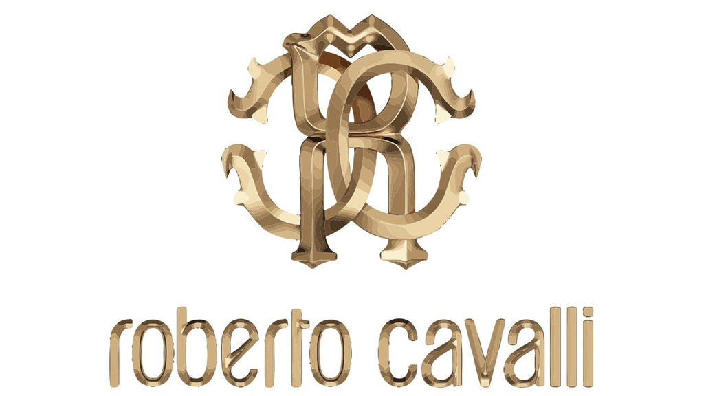 ROBERTO CAVALLI PIMA COTTON RC ANCHOR ROSE T-SHIRT