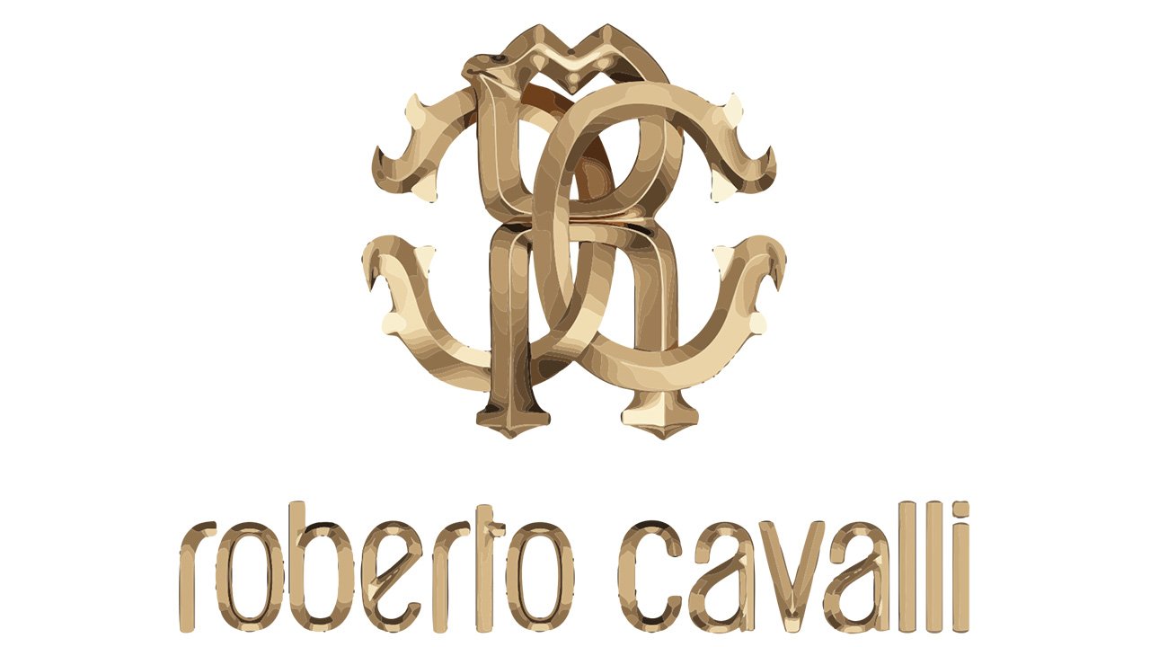 ROBERTO CAVALLI PIMA COTTON RC ANCHOR ROSE T-SHIRT
