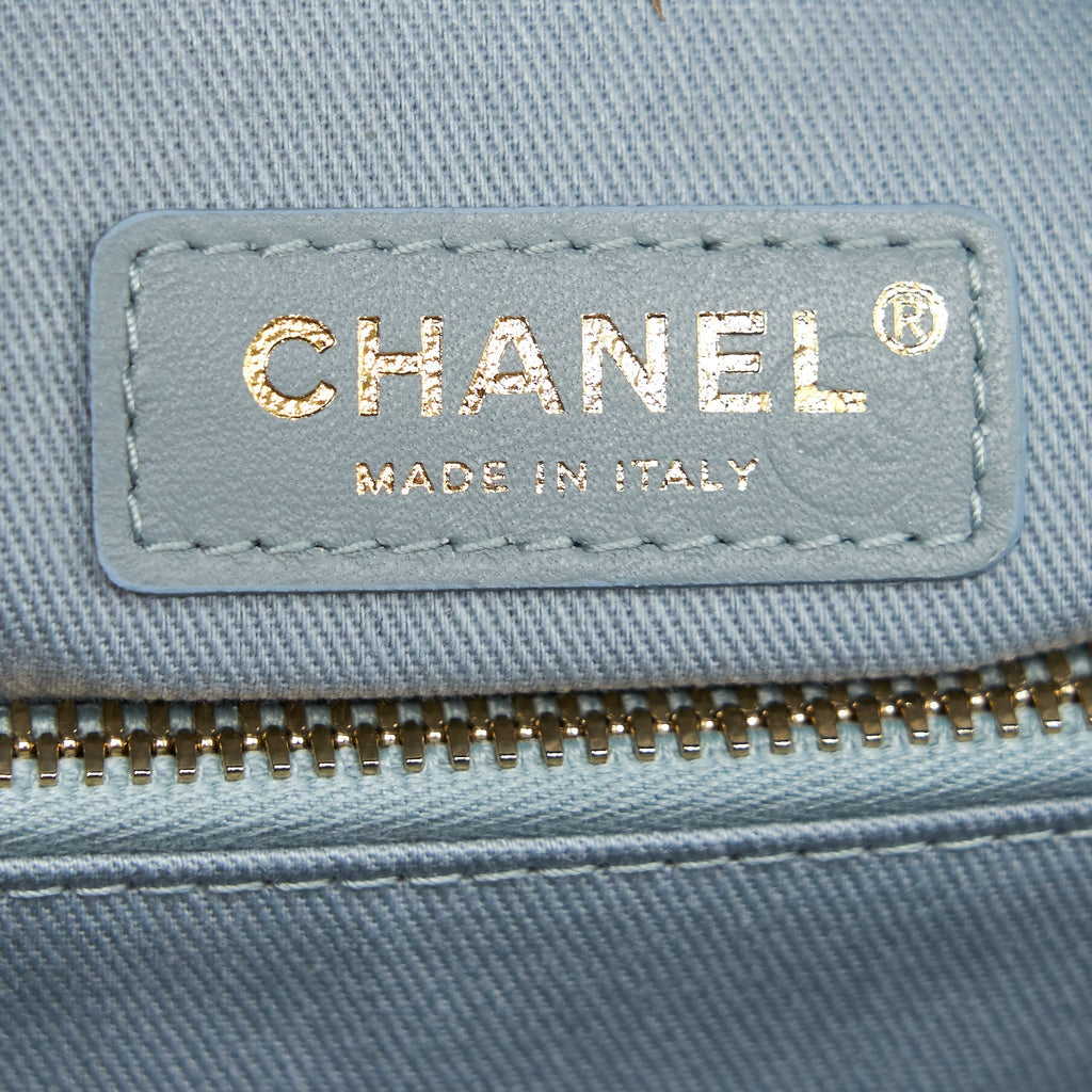 Chanel 18B Calfskin Chevron Flap Bag