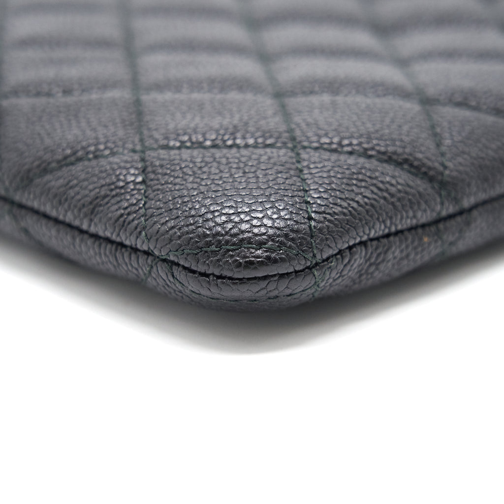 Chanel Boy Pouch Cavier Black