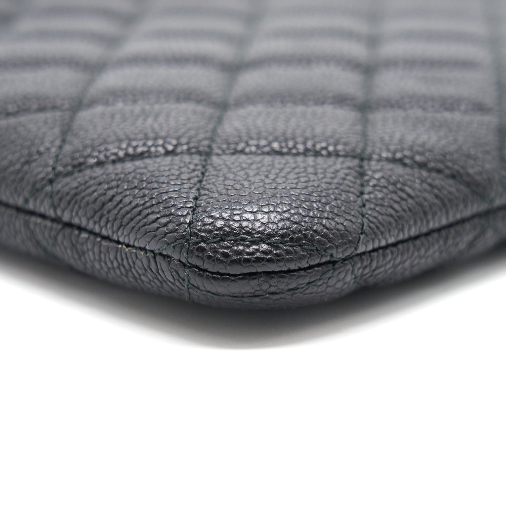 Chanel Boy Pouch Cavier Black