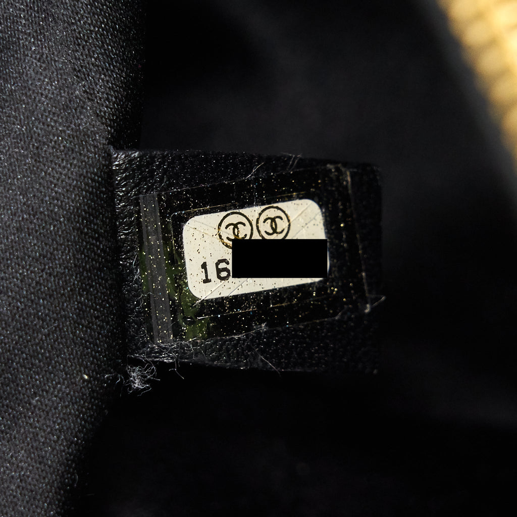Chanel Grand Shopping Tote Black Cavier