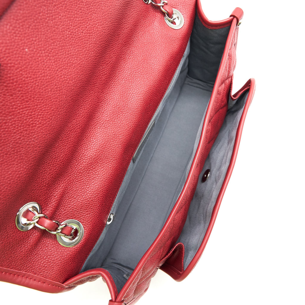 Chanel Cavier Flap Bag Red