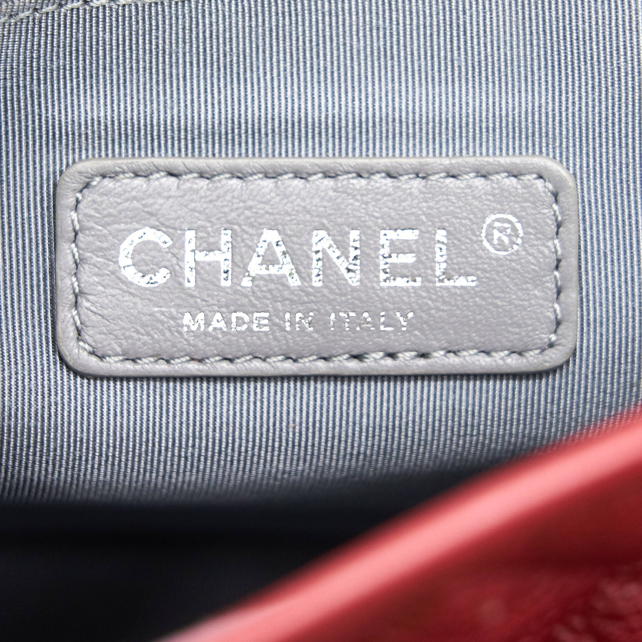 Chanel Cavier Flap Bag Red