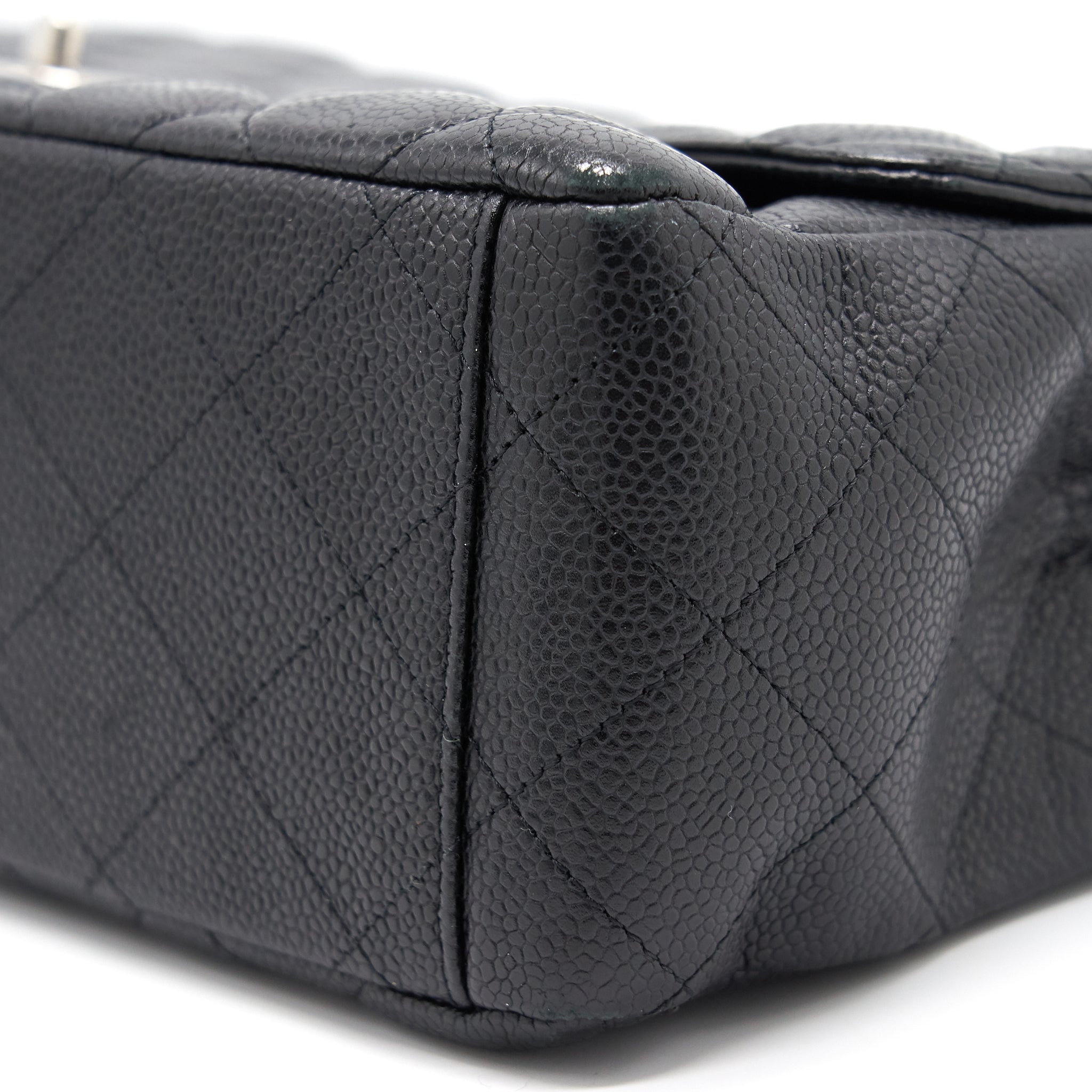 Chanel Cavier Classic Maxi Single Flap bag Black