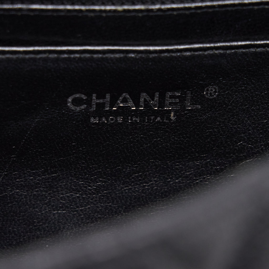 Chanel Cavier Classic Maxi Single Flap bag Black