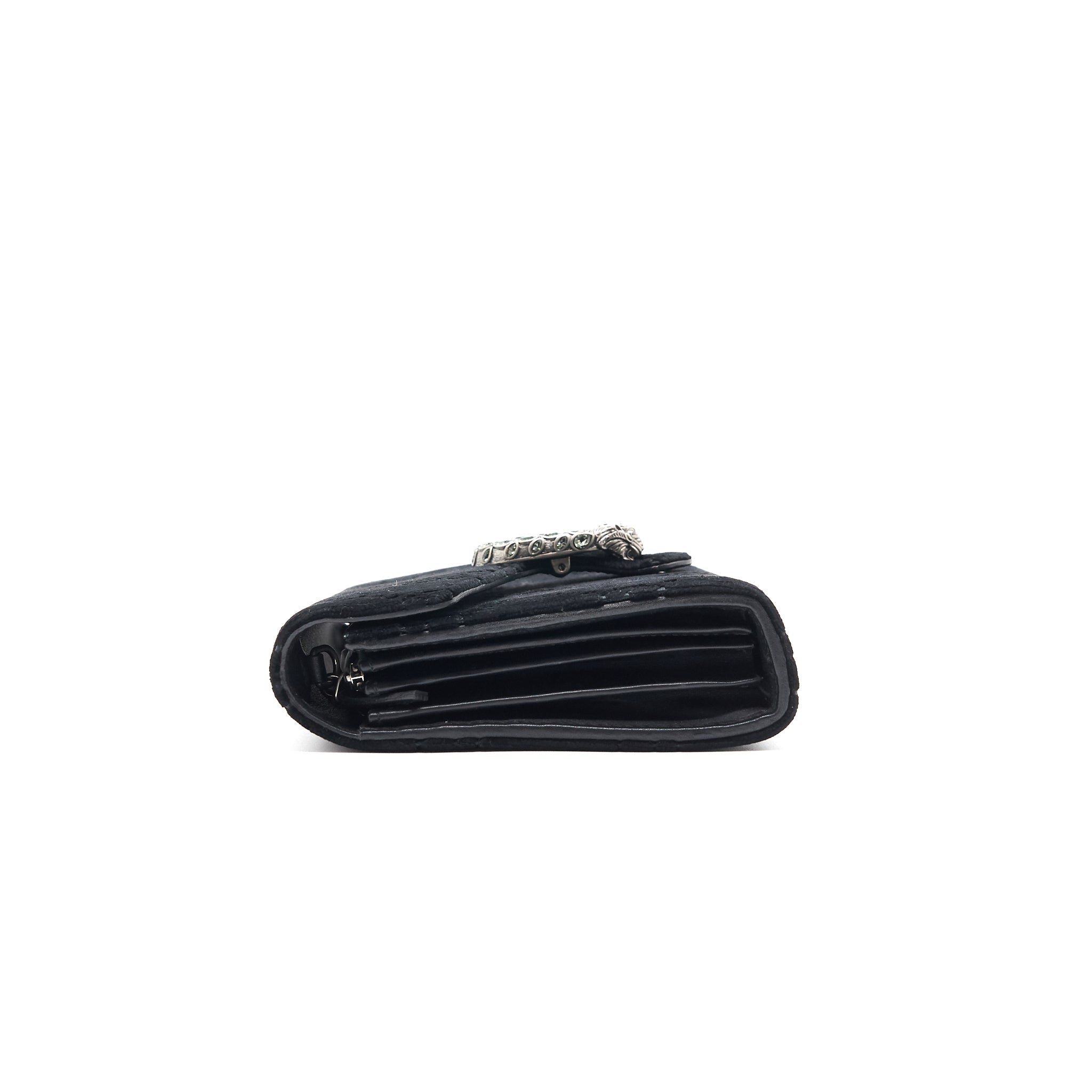 Gucci Dionysus Mini Chain Bag Velvet Black