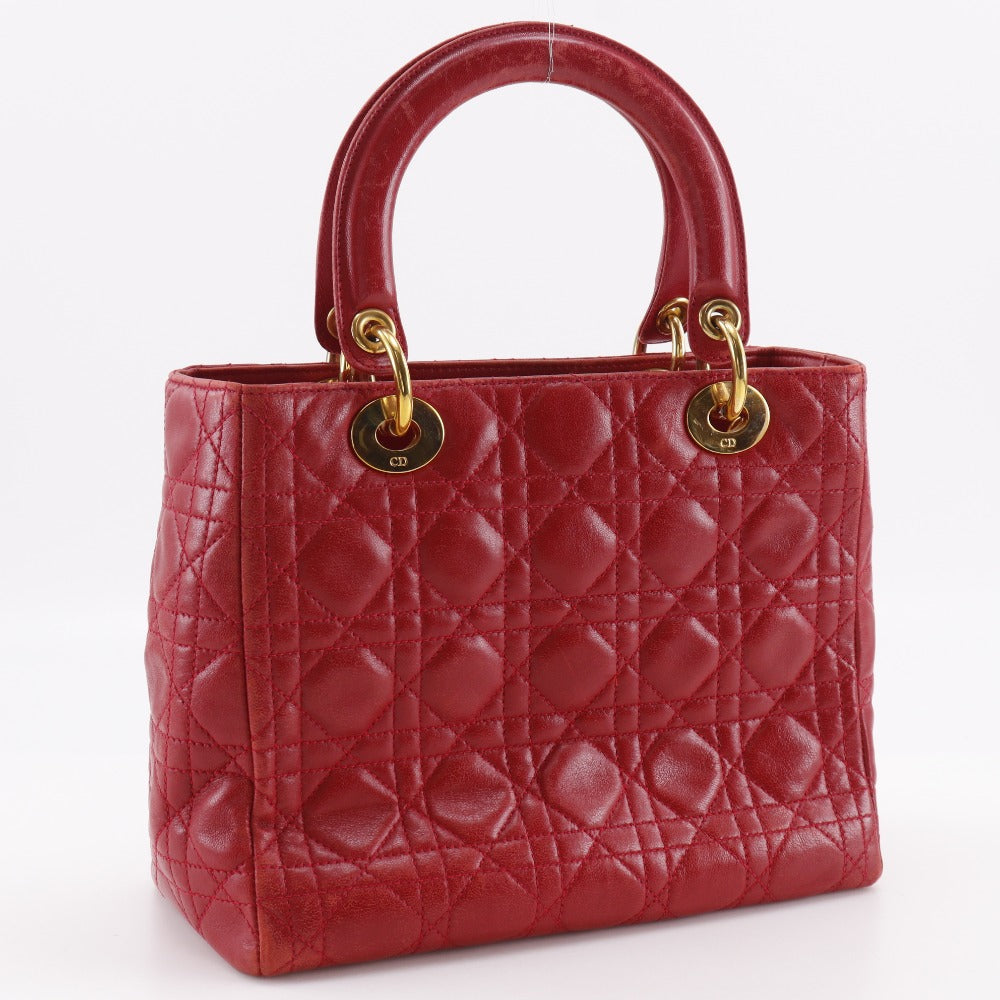 Christian Dior Lady Dior Calf Handbag