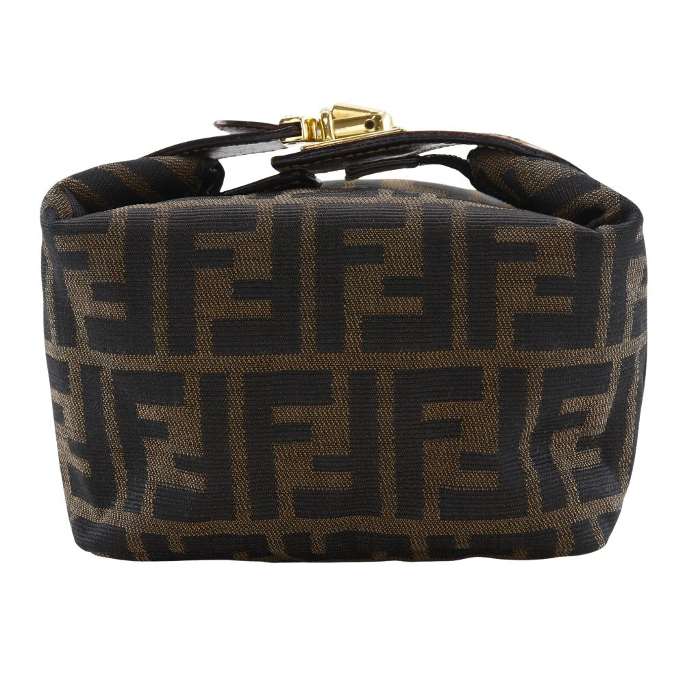 Fendi Zucca Nylon Canvas Vanity Pouch