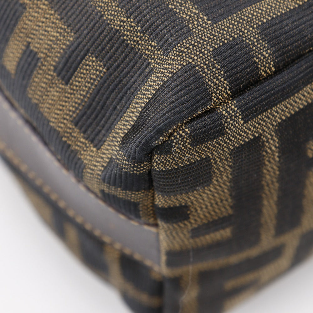 Fendi Zucca Nylon Canvas Vanity Pouch