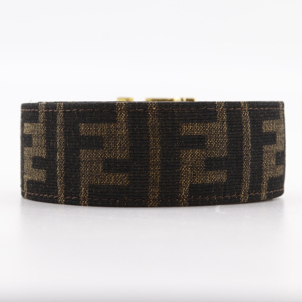 Fendi Zucca Nylon Canvas Belt