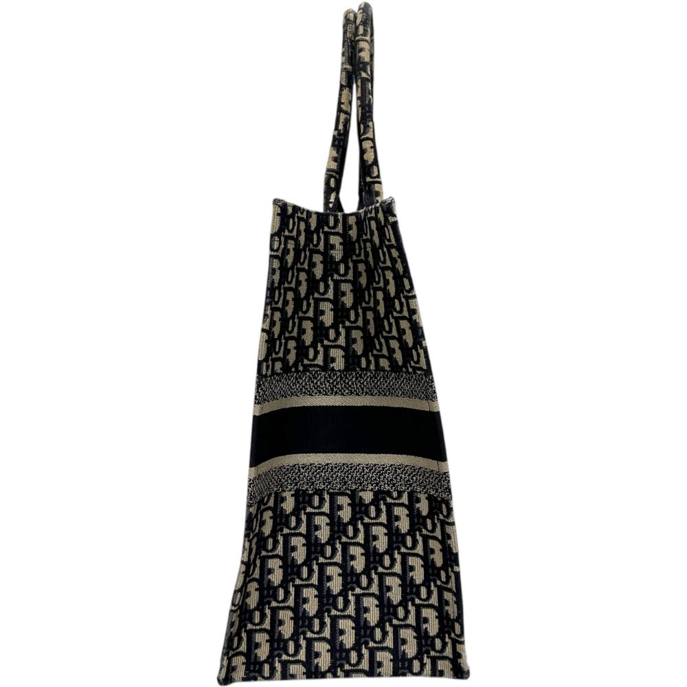 Christian Dior Book Tote Oblique Jacquard Tote Bag